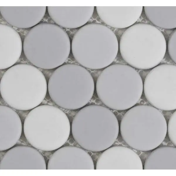 Мозаика Round JB3506YX-QH123 Gray Warm Grey Nat 30,3x28