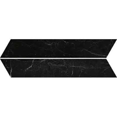 Panaria Eternity PGZENC3 Chevron Marquina Black Soft Rect 9,5x54
