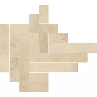 Gardenia Orchidea Brickyard 54041 Mosaico T16 Beige 40x40