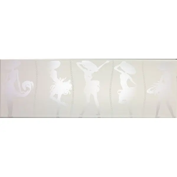 EdilCuoghi Ceramiche Reflexe Blanc Fascia Petite Dame 20x60