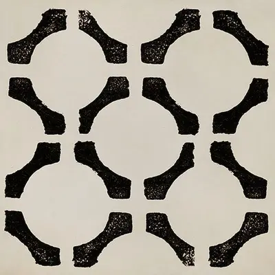 Ceramica Fioranese Riggiole RIG90D4 Bianci Singoli Deco 4 90x90