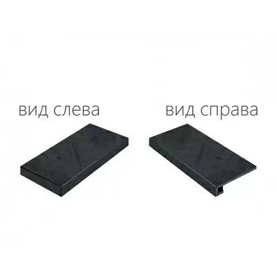 Italon Materia 620070000813 Titanio левая patt. 33x120