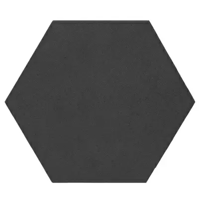 Azuvi Esagono Nero 25.8x29