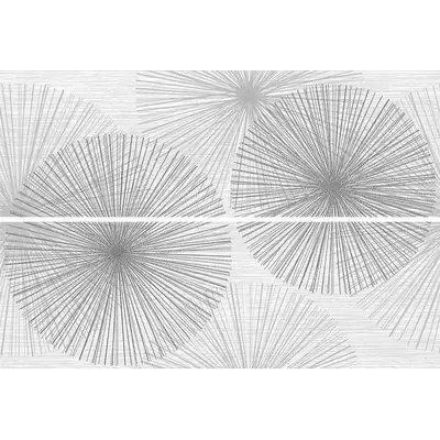 Keraben Velvet G36PGG87 Décor Bloom Blanco (set2) 60x90