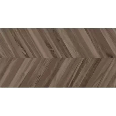Piemme Valentino Elegance 03026 Fleur De Bois Chevron Chocolat N/R 60x119.5