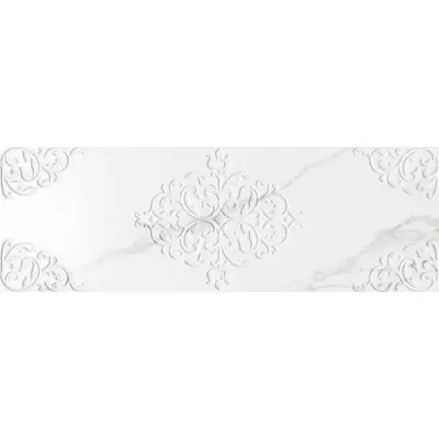 Ricchetti Marble Boutique 0541594 Chisel Stat White Rt 30x90