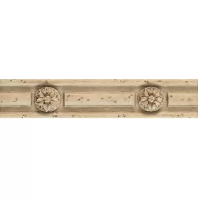Cristacer (Cristal Ceramicas) Medea Cenefa Leon Oro 5x25