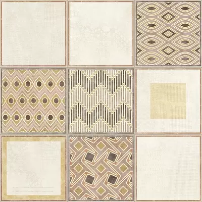 Rocersa ceramic Groovy Dec Warm 47.2x47.2