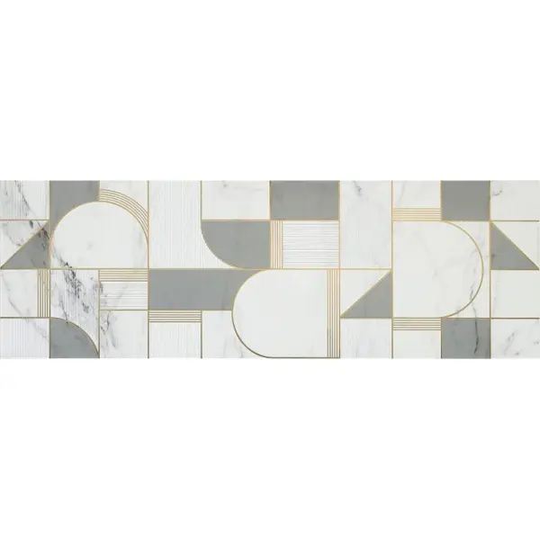 Marazzi Allmarble Wall M8T3 Statuario Satin Decoro Club 40x120