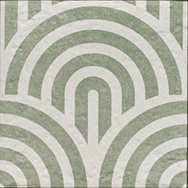 Mainzu Green Garden Decor Green Three 20x20 - керамическая плитка и керамогранит