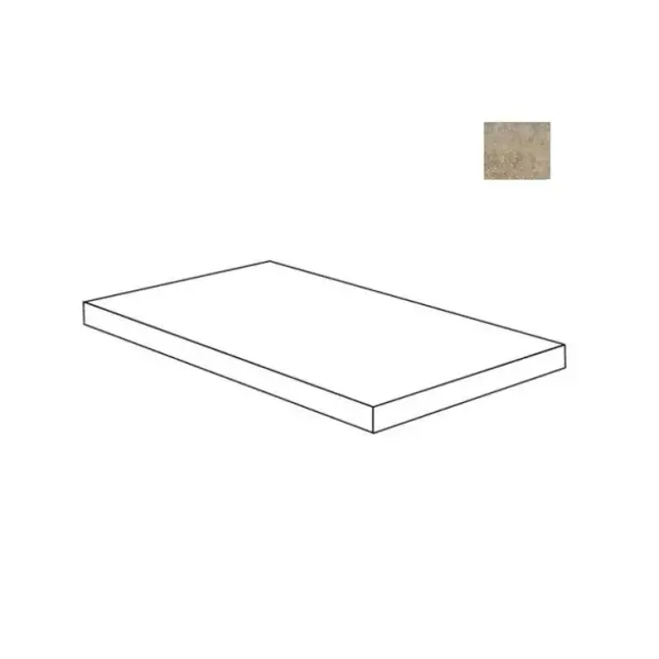 Ceramica Fioranese Montpellier MP2GASR Angolare Sx Sabbia Naturale 30,2x60,4 - керамическая плитка и керамогранит