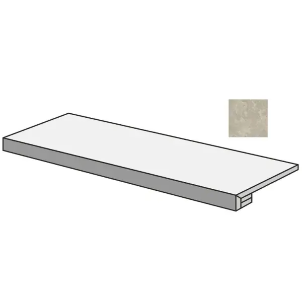 Impronta italgraniti Dorset DR05GT2 Tortora Cross Cut Gradone Toro 33x120
