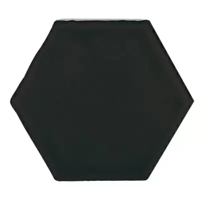 Amadis Fine Tiles Art Deco Black Matt 7.9x9.1
