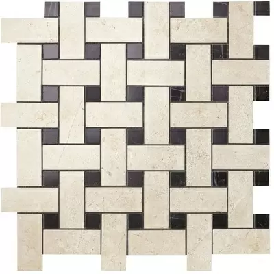 Atlas Concorde Marvel Stone AS2P Basketweave Warm Lapp. 30x30