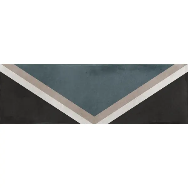 La Fabbrica Ceramiche Small 180214 Trend Rhombus Black 6,5x20