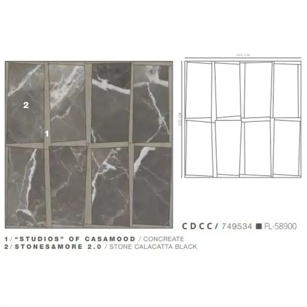 Casa Dolce Casa Magnum Decori 749534 CDCC 6mm 320x320