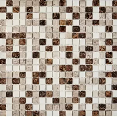 Pixel mosaic Каменная PIX277 Emperador Dark 1.5 30,5x30,5
