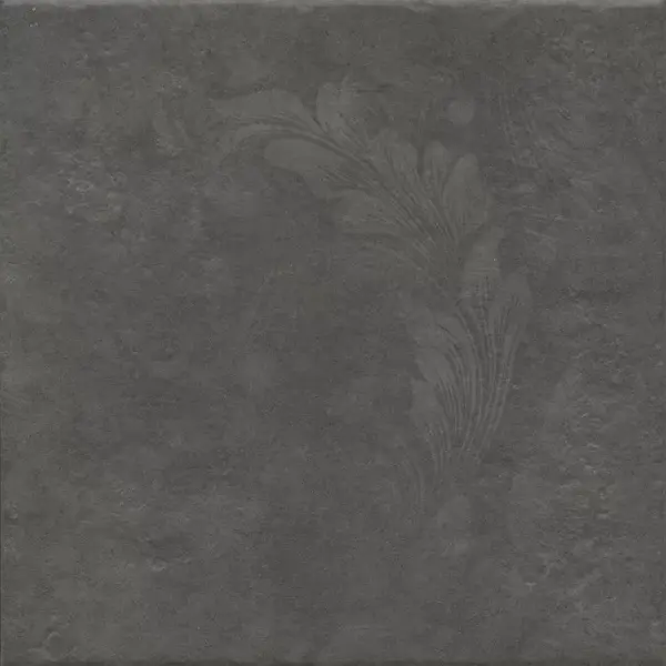 Kerama Marazzi Хадду KM4040G0091N Серый Тёмный Матовый Декорированный 40,2x40,2