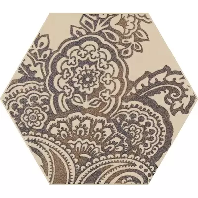 Grupa Paradyz Glitter Mood Blue Heksagon Inserto B 19.8x17.1