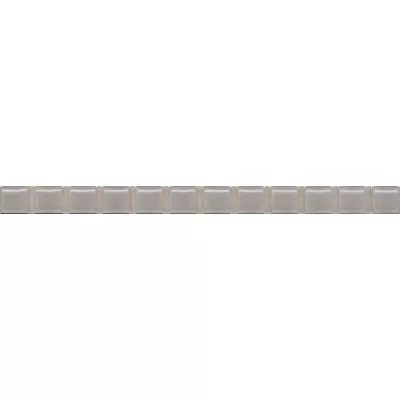Kerama Marazzi Городские цветы POF014 Карандаш Бисер серый матовый 1.4x20