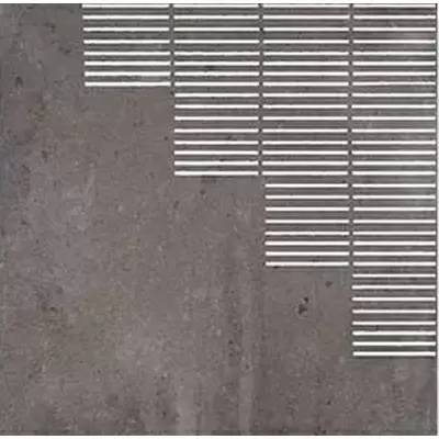 WOW Mestizaje / Zellige 120449 Chateau Lines Graphite 18.5x18.5