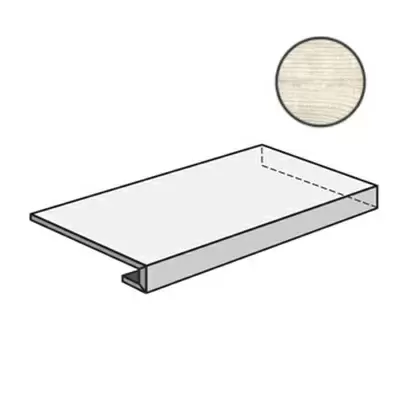 Sant Agostino Nature CSAGADWA12 Gradone White 120 Dx As 33x120