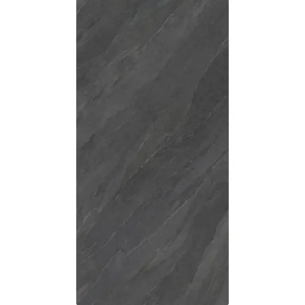 Venux Surface Urban Black Nature 12mm 160x320 - керамическая плитка и керамогранит