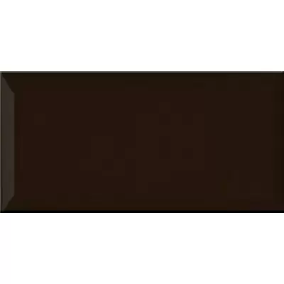 Monopole Ceramica Breakfast Marron Brillo Bisel 10x20