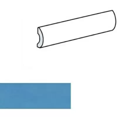 Equipe Village 25675 Pencil Bullnose Azure Blue 3x20