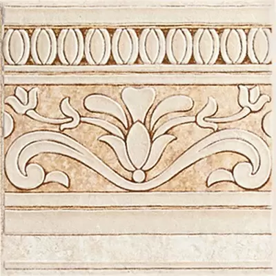 Del Conca Calliope F Zocalo Giallo Chiaro 20x20