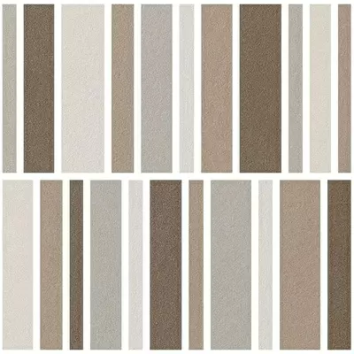 Impronta italgraniti Nuances NU00MLC1 Mosaico Listelli Mix Caldo 1 Strideup 30x30