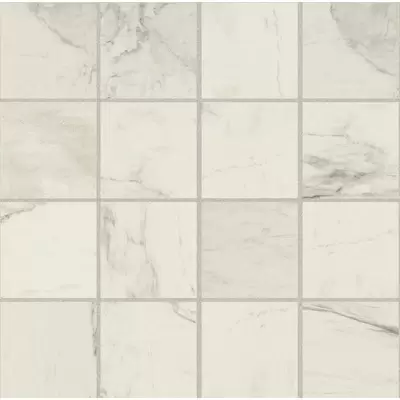 Casa Dolce Casa Stones and More 2.0 752811 Calacatta Glossy 6mm Mosaico 7.5x7.5 30x30