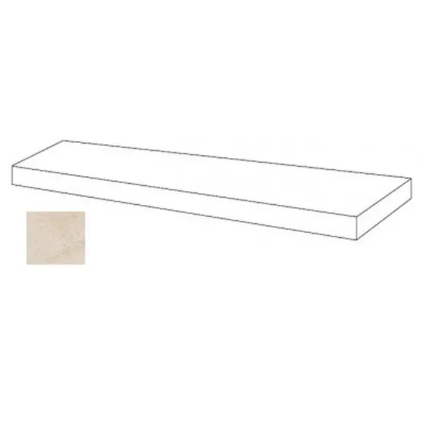 Atlas Concorde Russia Forte Dei Marmi Rock 620070002886 Siberian Ivory Scalino Angolo Dx 160 33x160