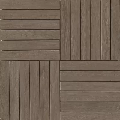 Casalgrande Padana Tavolato Quadrotte Marrone Scuro 30x30