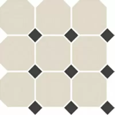 TopCer Field Material 4416OCT14/1C White Black 30x30
