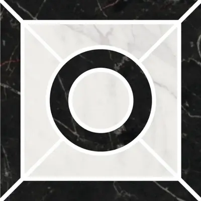 Kerama Marazzi Фрагонар ID94T Черный 9,9x9,9