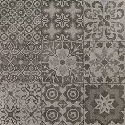 Venis Roche V55907261 Pav. Deco Acero 59.6x59.6