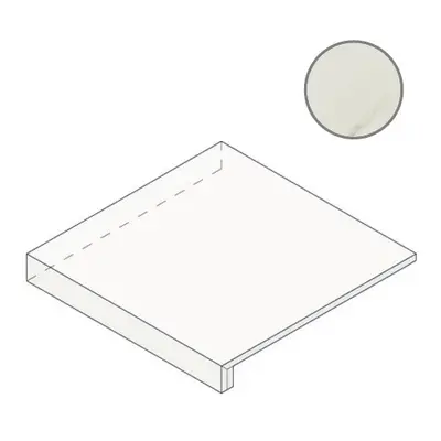 Atlas Concorde Russia Empire 620070002105 Calacatta Diamond Scalino Angolare Sx 33x60