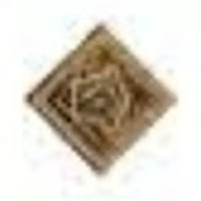 Versace Eterno Tozzetto Medusa Oro Brown 6.7x6.7