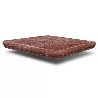 SDS Frankfurt Eckflorentiner Ziegelrot 32x32