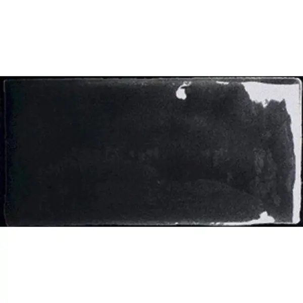 Living Ceramics Mayolica LV11803 Black 7,5x15 - керамическая плитка и керамогранит