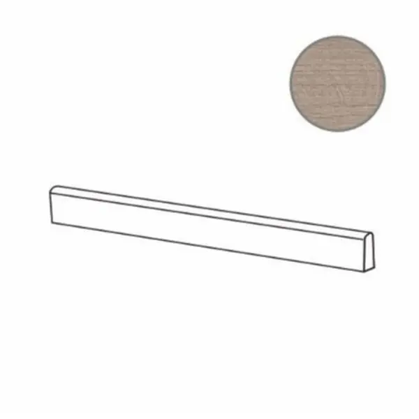 ABK Crossroad Wood 0001296 Battiscopa Tan 6,5x120 - керамическая плитка и керамогранит