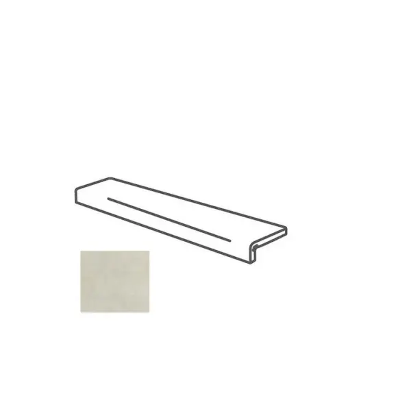 Impronta italgraniti I Cementi FL0295I Elemento L Incollato Beige 16,5x60
