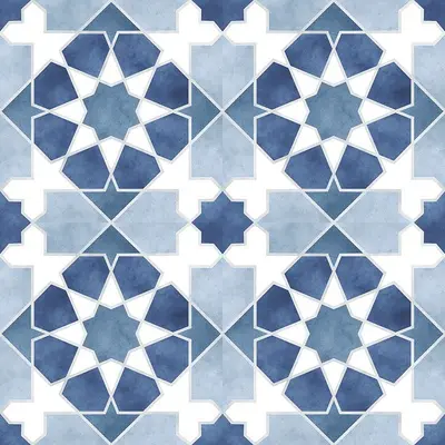 Kerlife ceramicas Rabat Blue 45x45
