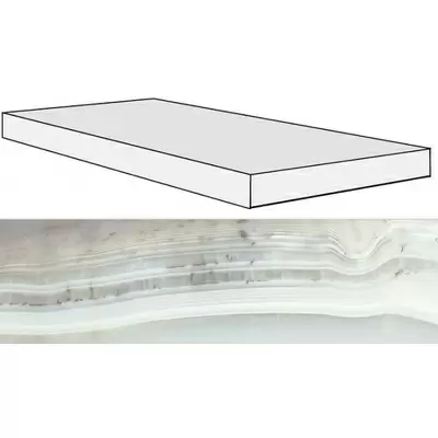 Rex Ceramiche Alabastri Di Rex 739944 Smeraldo Ag Sx/Dx 33x120