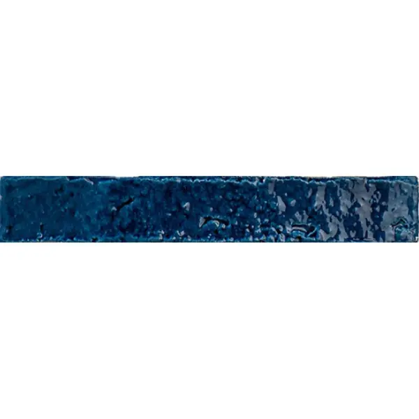 Amadis Fine Tiles Brutalist 8436552228791 Bullnose Indigo Crackle 3,8x23,5