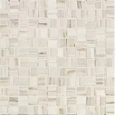 Impronta italgraniti Marmi Imperiali MM1093M Mosaico White 30x30