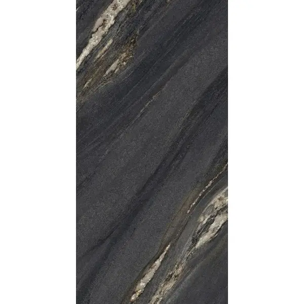 Ariostea Ultra Marmi UM6L37674 Tropical Black Polished 6mm 37,5x75