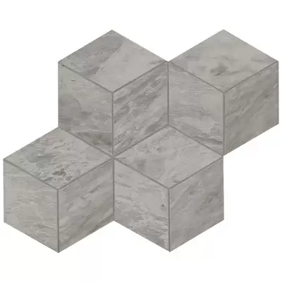 Atlas Concorde Marvel Stone AS2I Bardiglio Grey Mosaico Esag. Lapp. 30x35