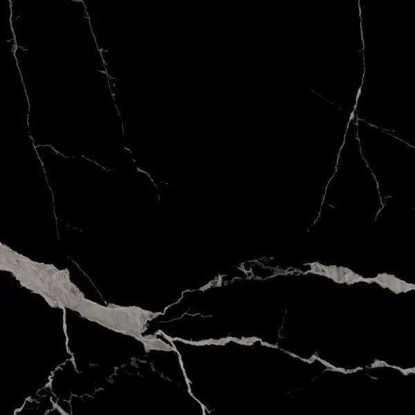 Eurotile Statuario Black 7930138705122 Pol 60x60 - керамическая плитка и керамогранит